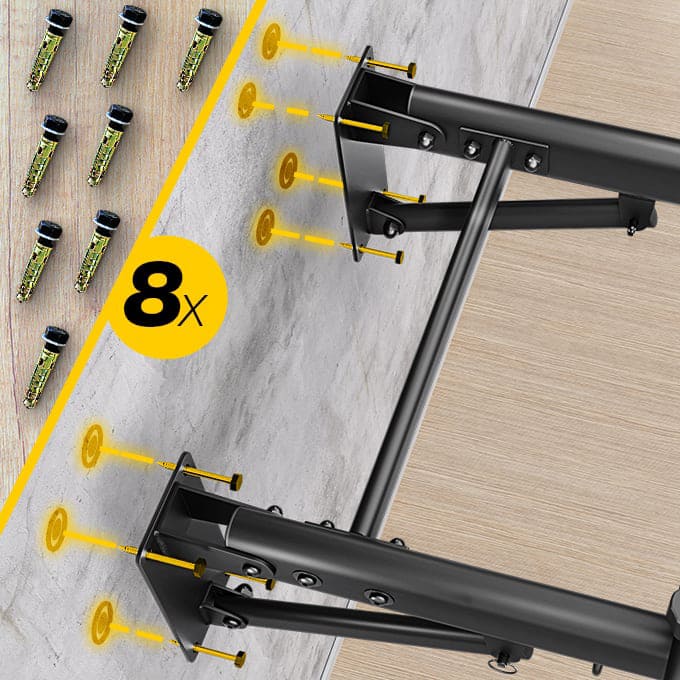 Une fixation ultra-sécurisée pour un entraînement en toute confiance