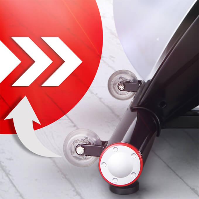 Facile à déplacer, simple à ranger