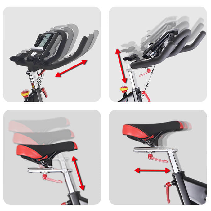 Un confort d’assise optimal pour un entraînement efficace